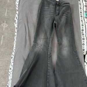 Free People women’s jeans mega flare! Size 25 waist